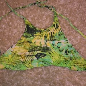 reversible halter bikini top!!
